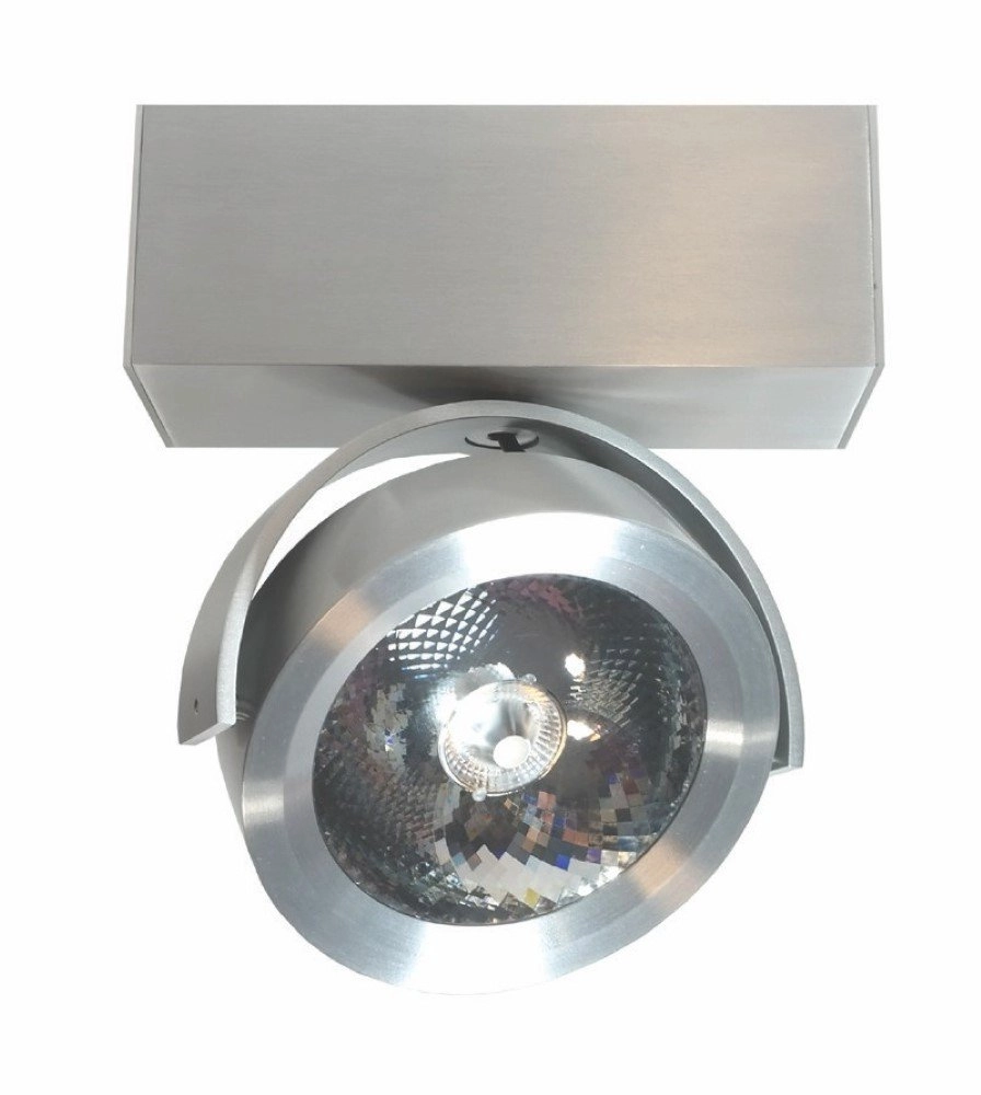 LED surface mounted spot Dutchess 13w - 2700K - 16cm metal gray