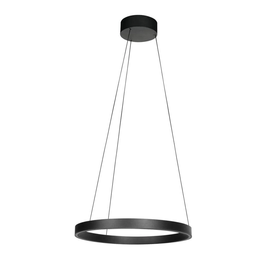 Modern pendant lamp Mykty black Ø 60cm Steinhauer 8712746178203