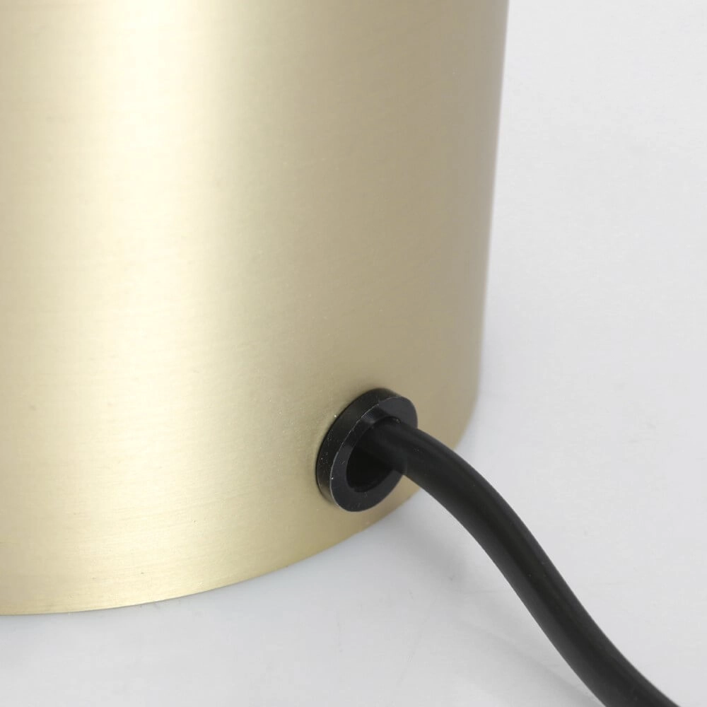Table lamp Ambiance Gold with amber glass Steinhauer 8712746165067