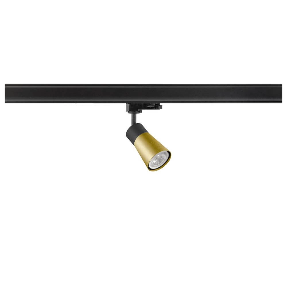 Rail spot Puri 2.0 Cone Black-Gold 3-Phase SLV 4024163294560