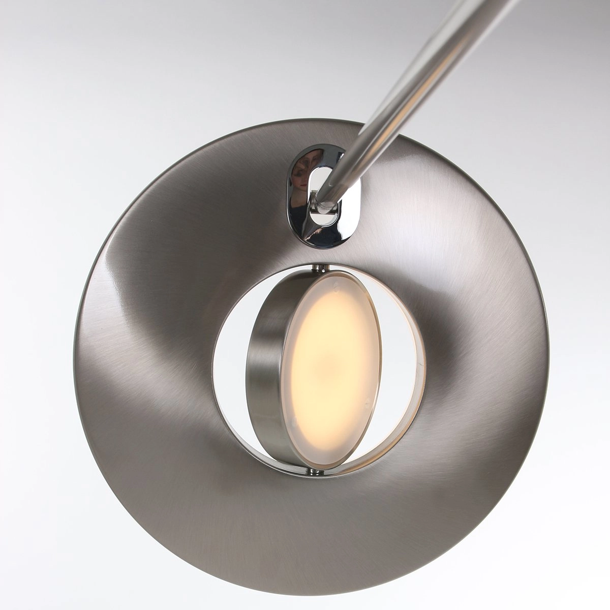 LED reading light Zodiac 2-light metal gray Steinhauer 8712746122824