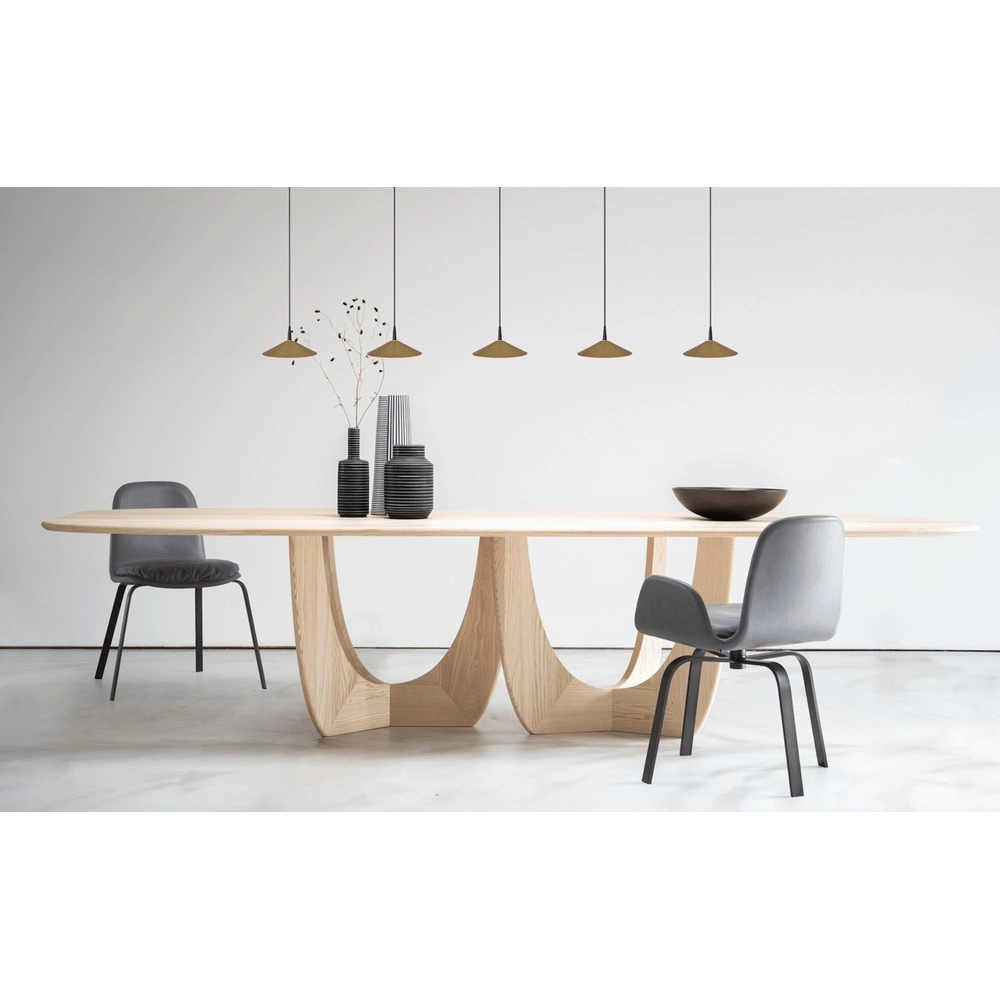 5-light pendant lamp Ceppo black with gold Ø 18cm Masterlight 8718121352053