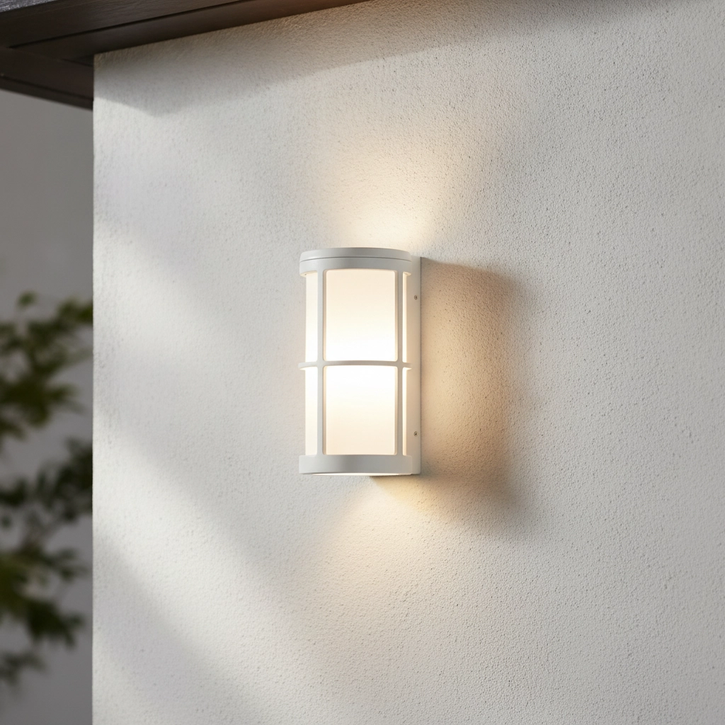 Wall lamp Stone white