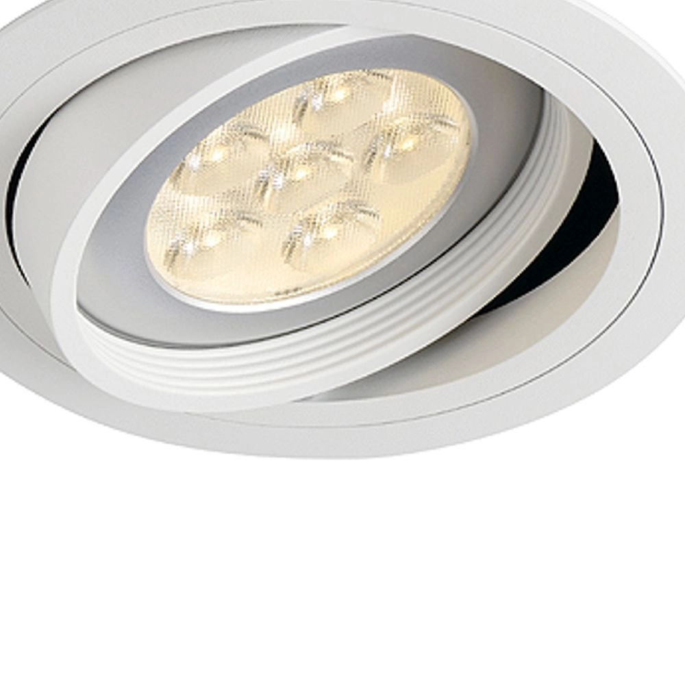 Recessed spotlight New Tria ES111 Round 16.5cm white SLV 4024163101769