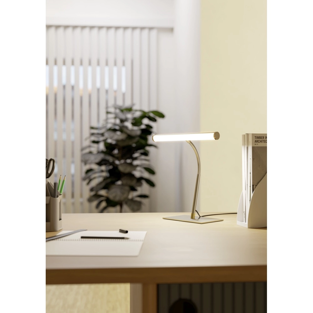 Desk lamp Riccione nickel Eglo 9008606357994