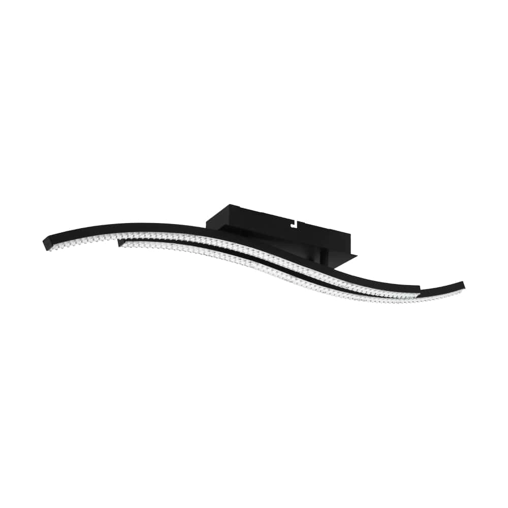 LED ceiling lamp Lejias black