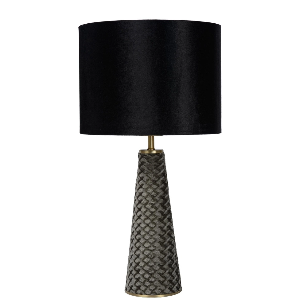 Table lamp Extravaganza Velvet Black
