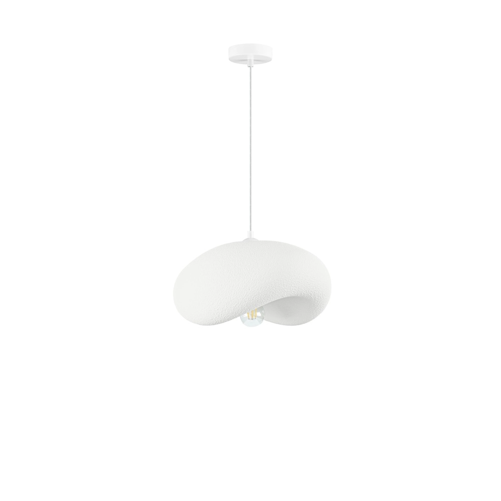 Modern pendant lamp Bambel white Lyora 5212017495785