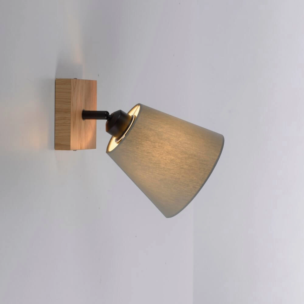 Wall lamp Green Michel wood Just Light 4043689994891