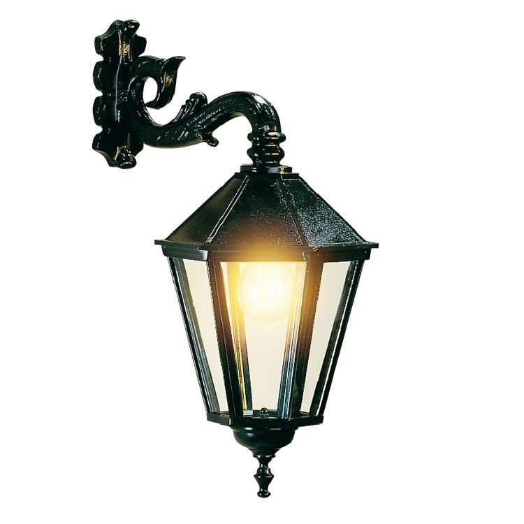 Nostalgic outdoor lamp Braamt M 32 black