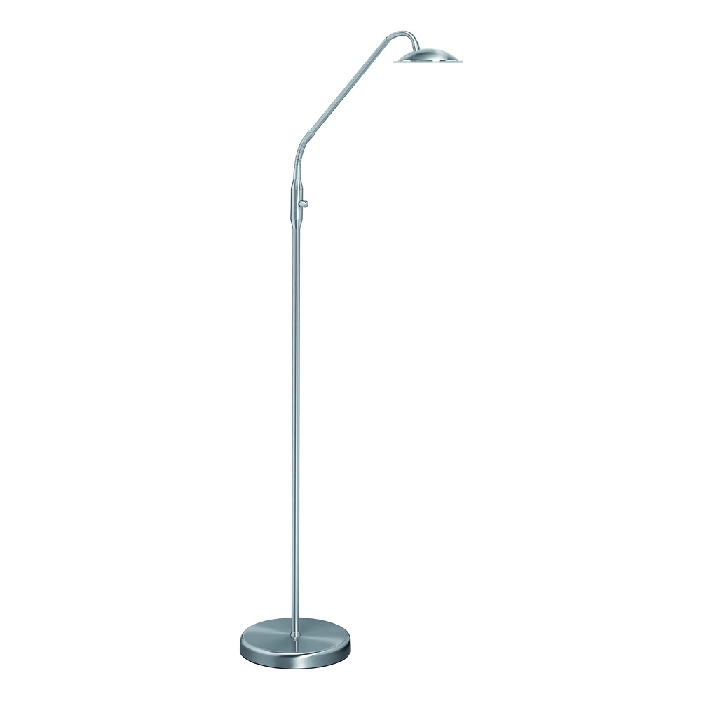 Reading lamp Jupiter nickel Ø 23cm single