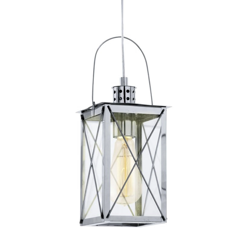 Pendant lamp Vintage Square chrome