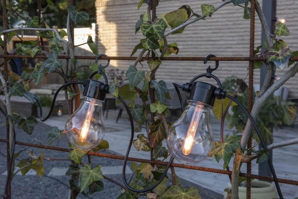 14.5m Partylight light chain of 10xA60 lamps KonstSmide 7318302391805