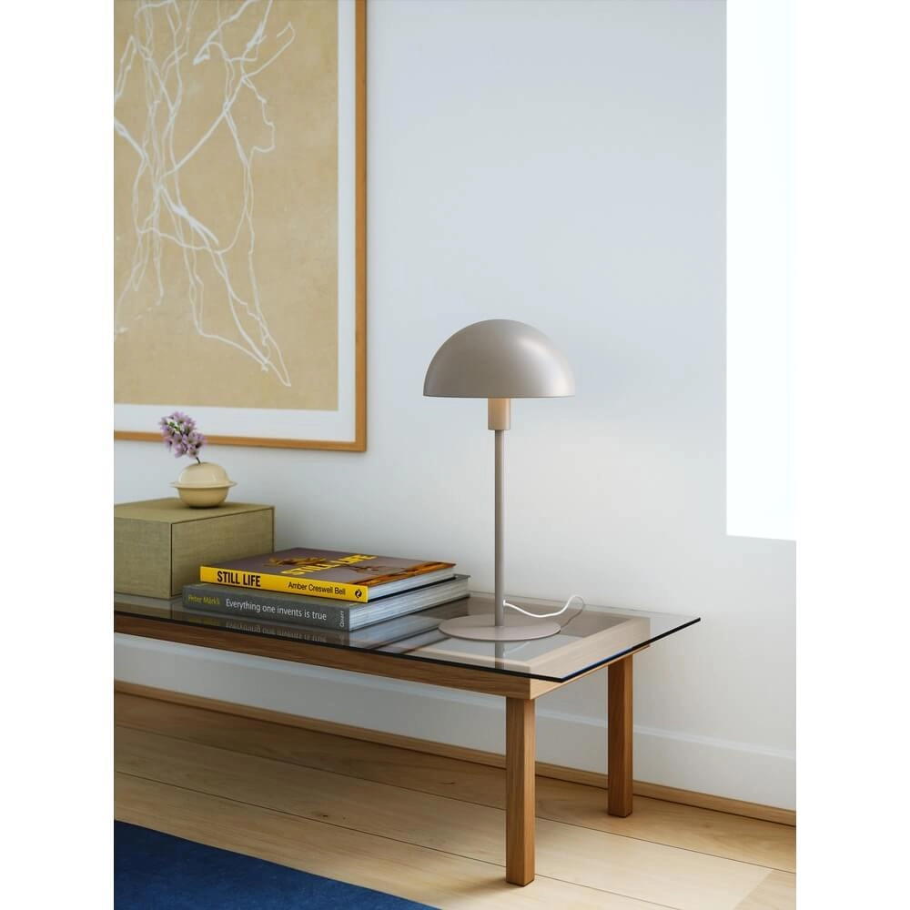 Design table lamp Ellen 40cm light brown Nordlux 5704924014246