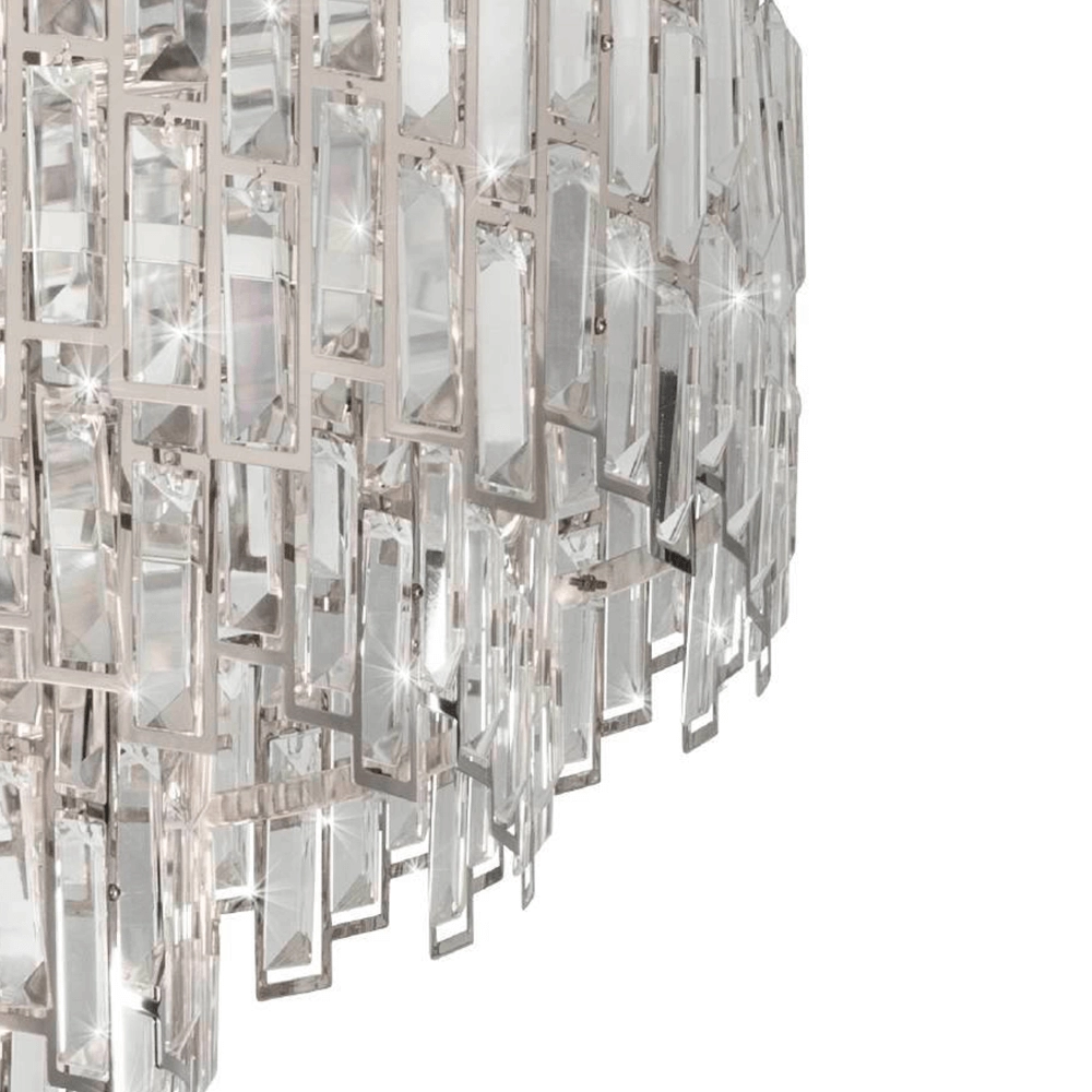 Ø 78cm ceiling chandelier Calmeilles 1 chromium Stars of Light 9002759396251