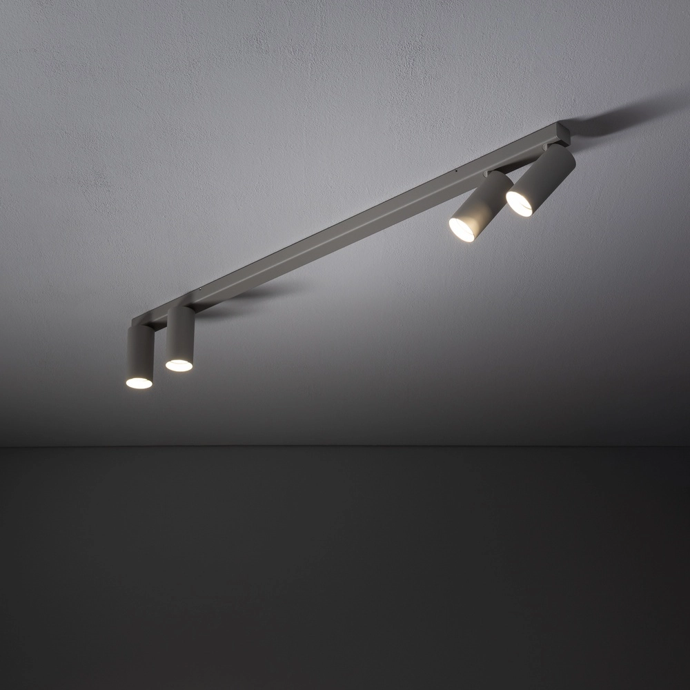 Surface-mounted spot 4x GU10 Fourty light grey Lyora 5903139114387