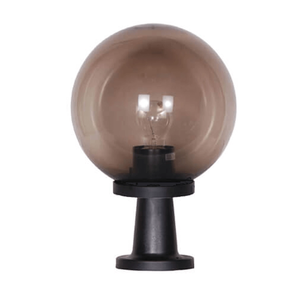 Bulb lamp Bolano 48cm. pedestal smoke
