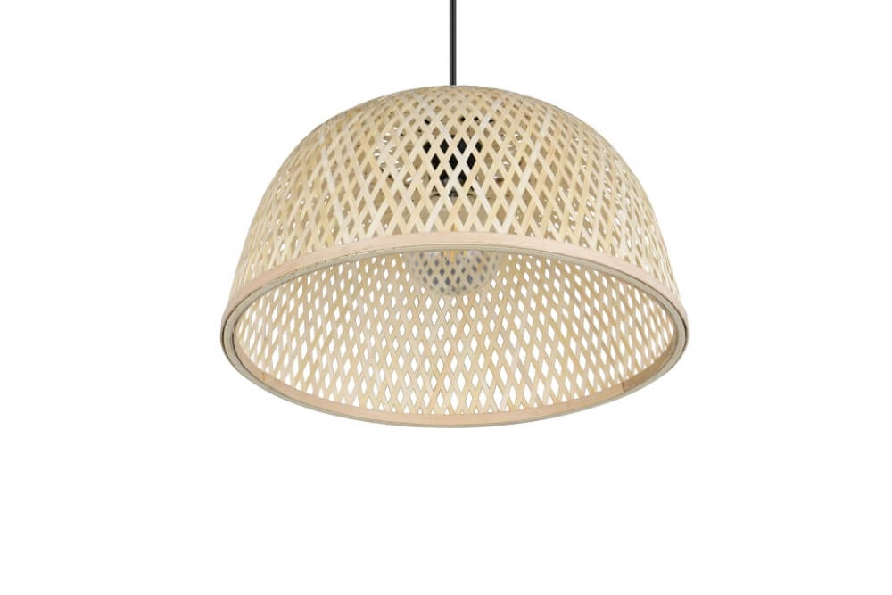 Cream pendant lamp Laurent Ø 40cm Trio 4017807637601