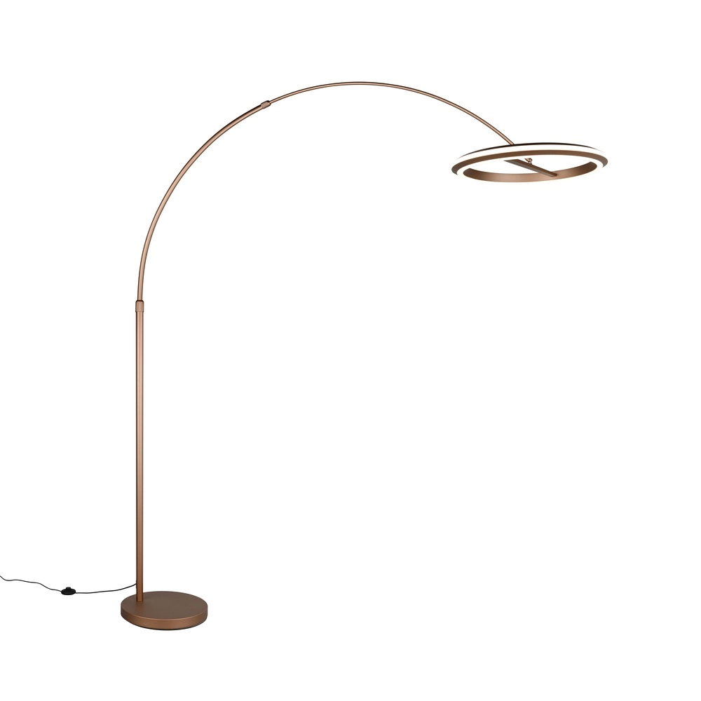Floor lamp Amador mocha brown Trio 4017807688177