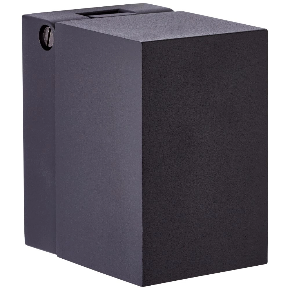 Black surface-mounted spotlight Burk design Brilliant 4004353349317