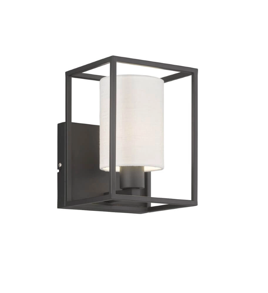 Rural wall lamp Gilli white hood