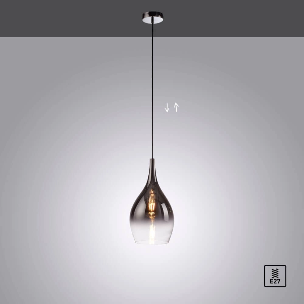 Modern pendant lamp Pilua 1-light Paul Neuhaus 4012248366080