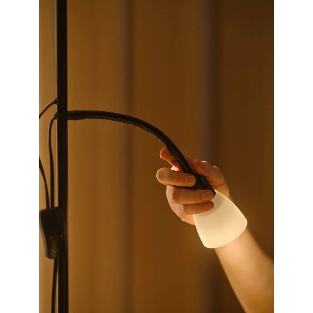 Classic reading lamp Lauria black Nordlux 5704924024634
