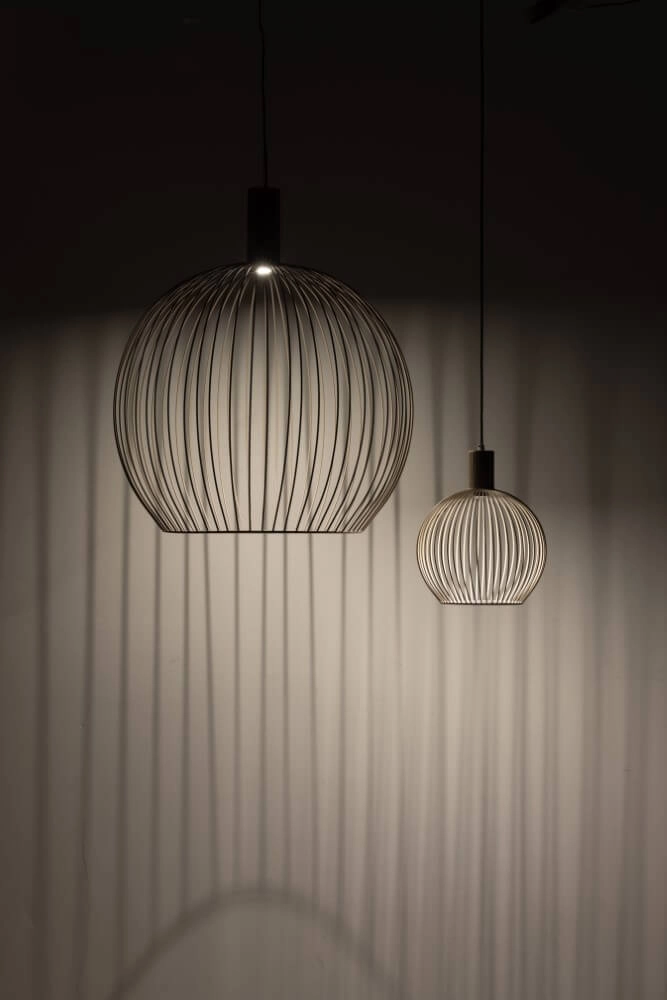 Sand-colored hanging lamp Wire Sand Ø 70cm ETH 8720195307143