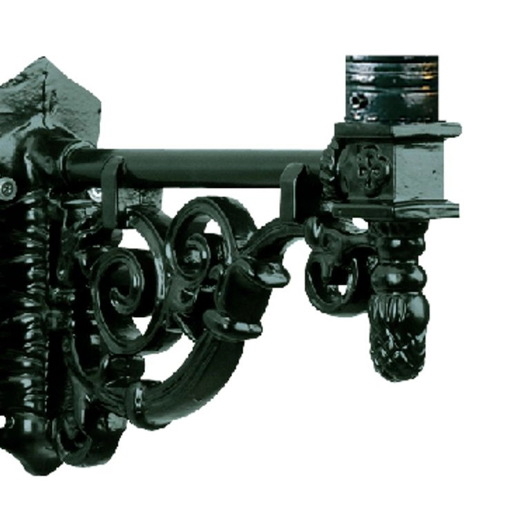 Nostalgic wall support Amsterdam black
