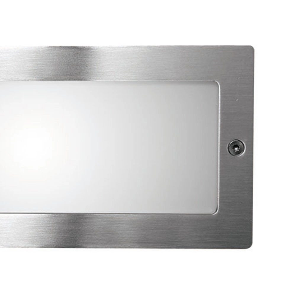 Recessed wall lamp Spotpro 1-compartment metallic grey Franssen 8033239095877