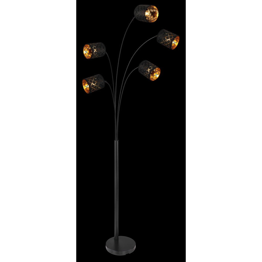 Floor lamp Clarke Black Globo 9007371415953