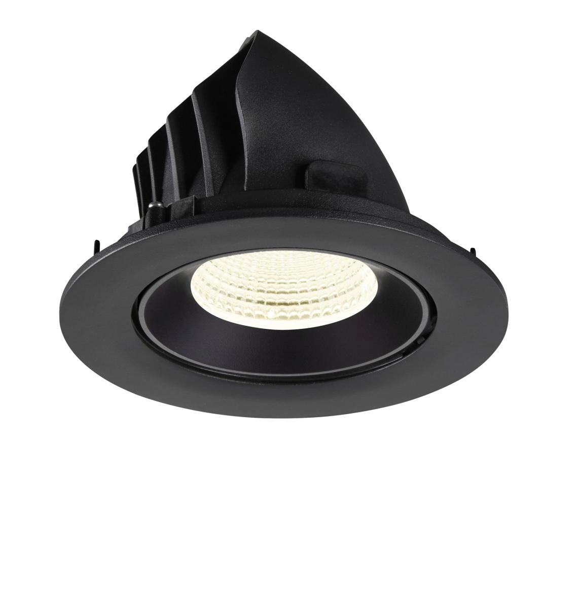 Recessed spotlight Numinos Gimble L black 4000K - 55deg SLV 4024163310093