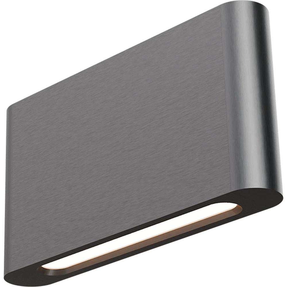 Modern wall spotlight Atina 20cm nickel