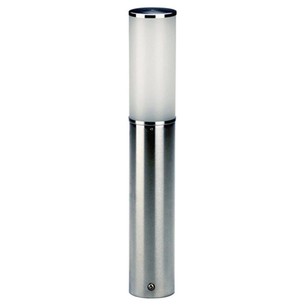 Garden lamp stainless steel standing Cyl 50cm