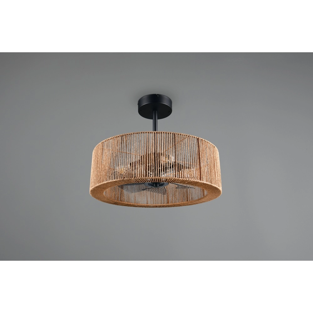 Rattan fan Smillum Ø 61cm Trio 4017807688139
