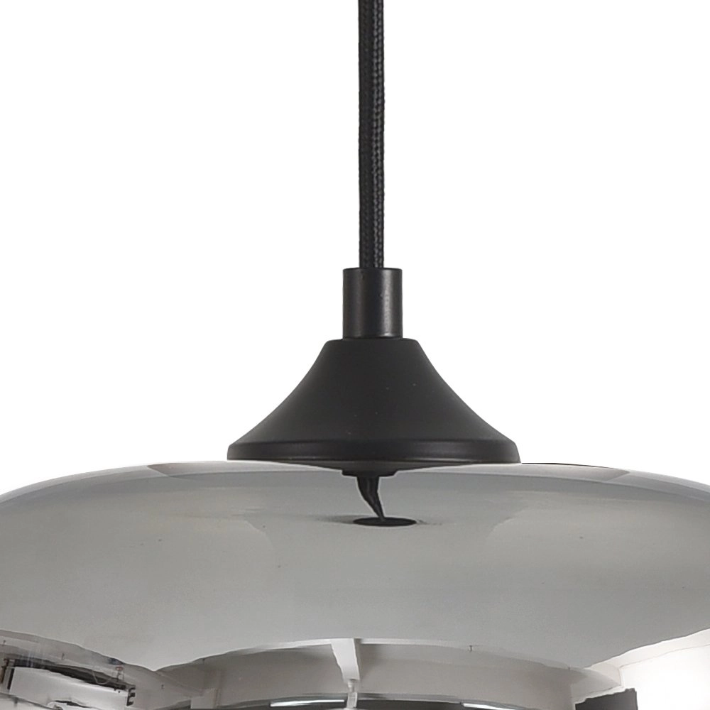Hanging lamp Preston-24 smoke glass Artdelight 8719831735792