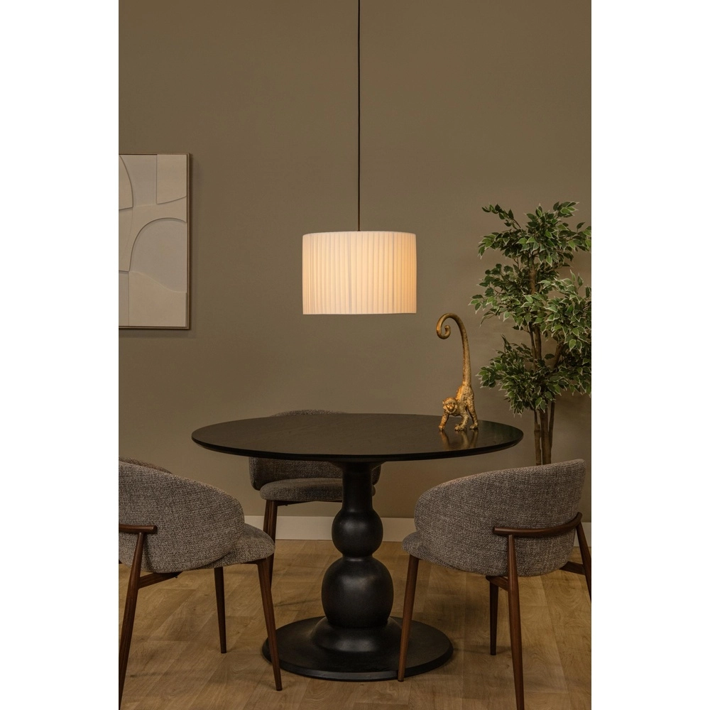 Design pendant lamp Fold Ø 40cm white Lucide 5411212212115