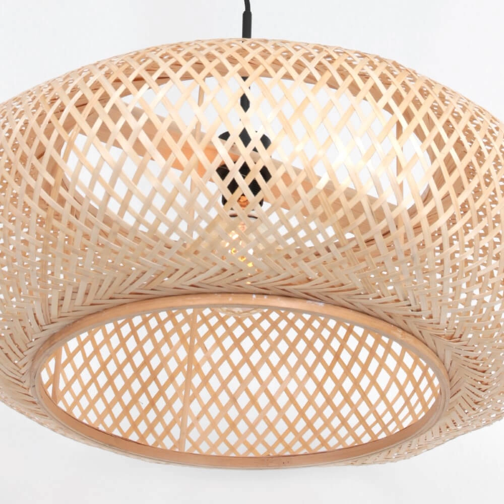 Rattan hanging lamp Sparkled Ø 60cm Steinhauer 8712746152920
