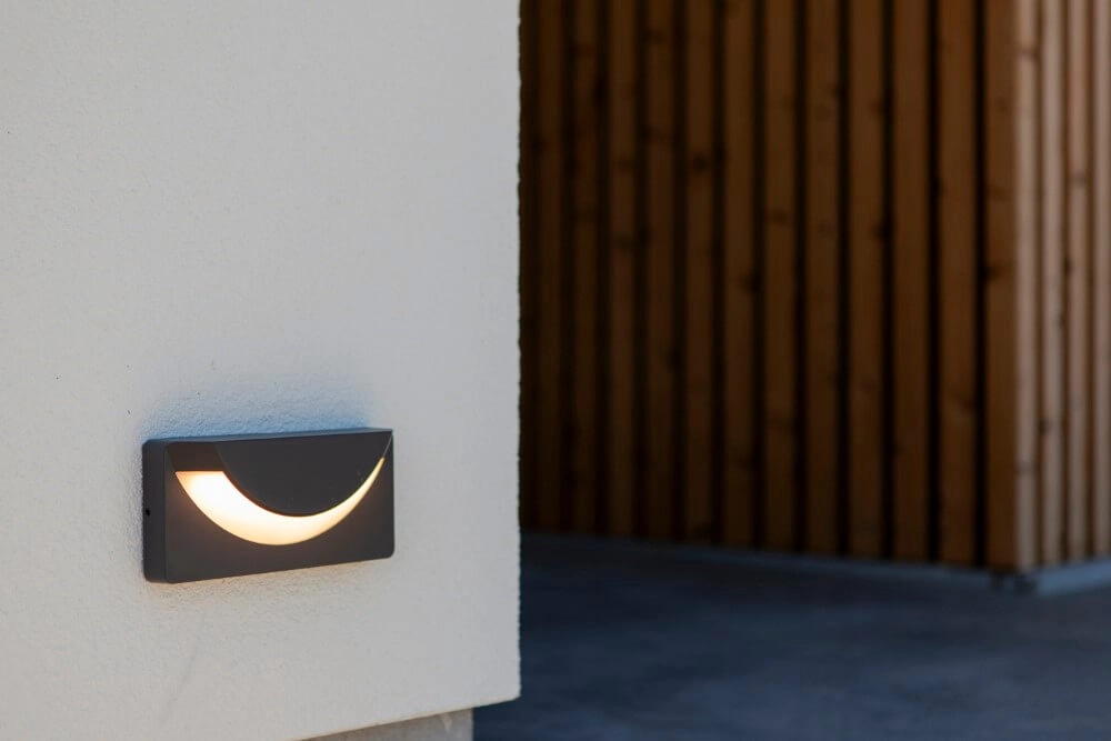 Unique wall lamp Lups anthracite Lutec 6939412015583
