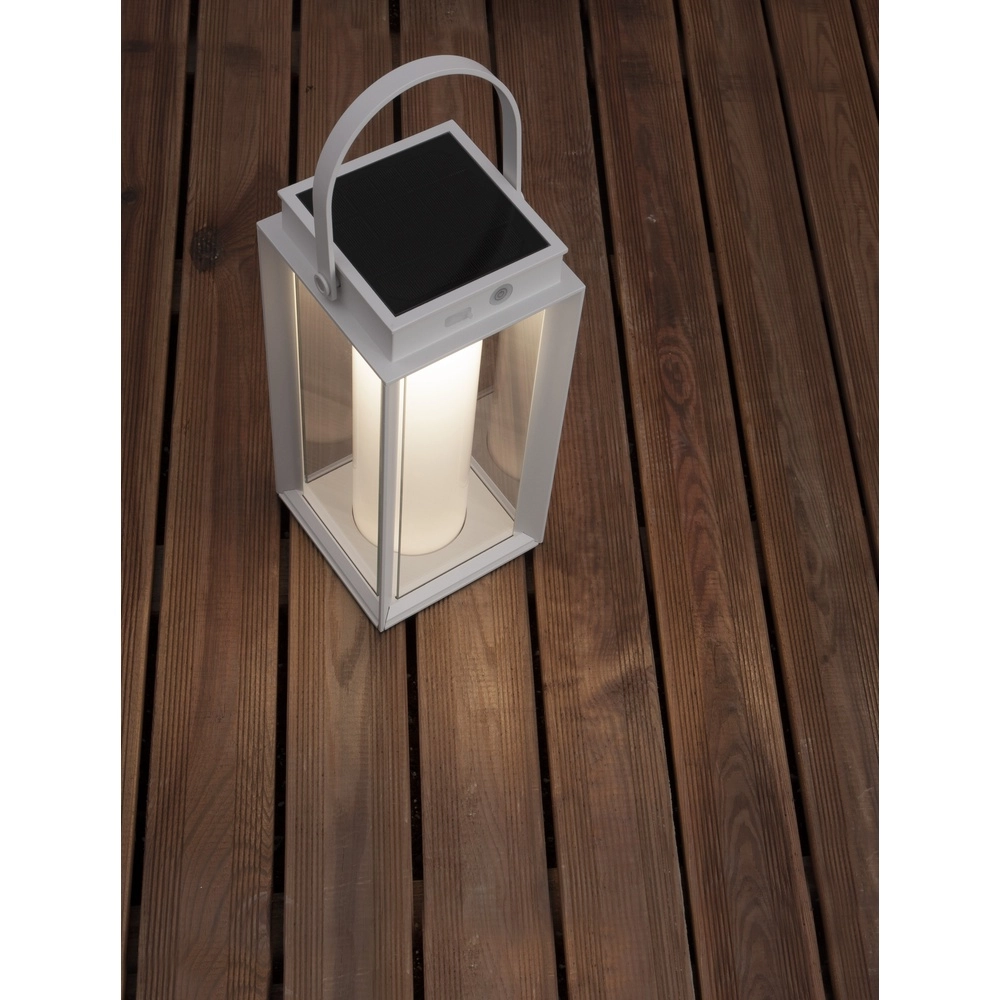 Solar table lamp Verhal white Lyora 5212017434722