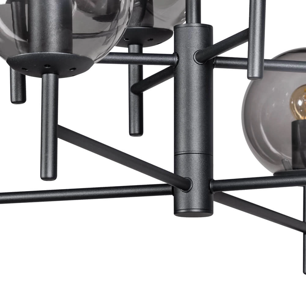 Glass pendant lamp Davina 8-light ETH 8720195302742