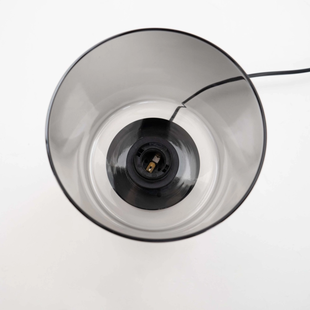 Table lamp Gorosiba with smoke glass Eglo 9002759339845