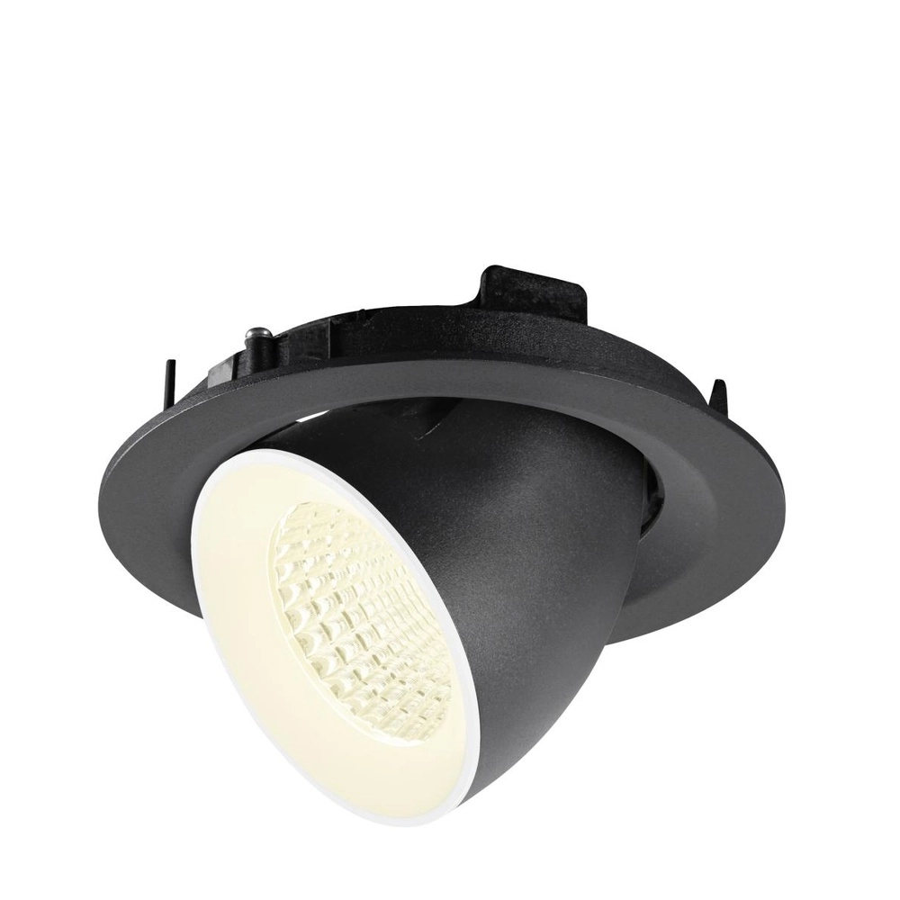 Recessed spotlight Numinos Gimble M black/white 4000K - 55deg SLV 4024163311700