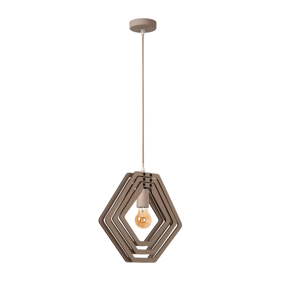 Pendant lamp for children's room Mauro taupe