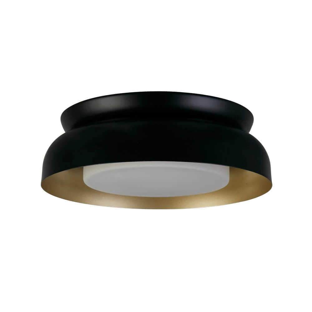 Ceiling lamp Kendal black Searchlight 5053423274355