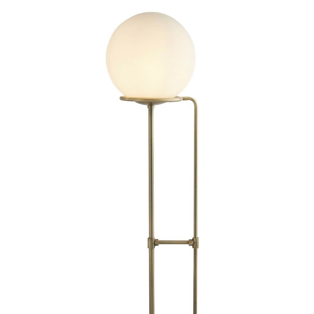 Floor lamp Orbital with glass ball Searchlight 5053423097954