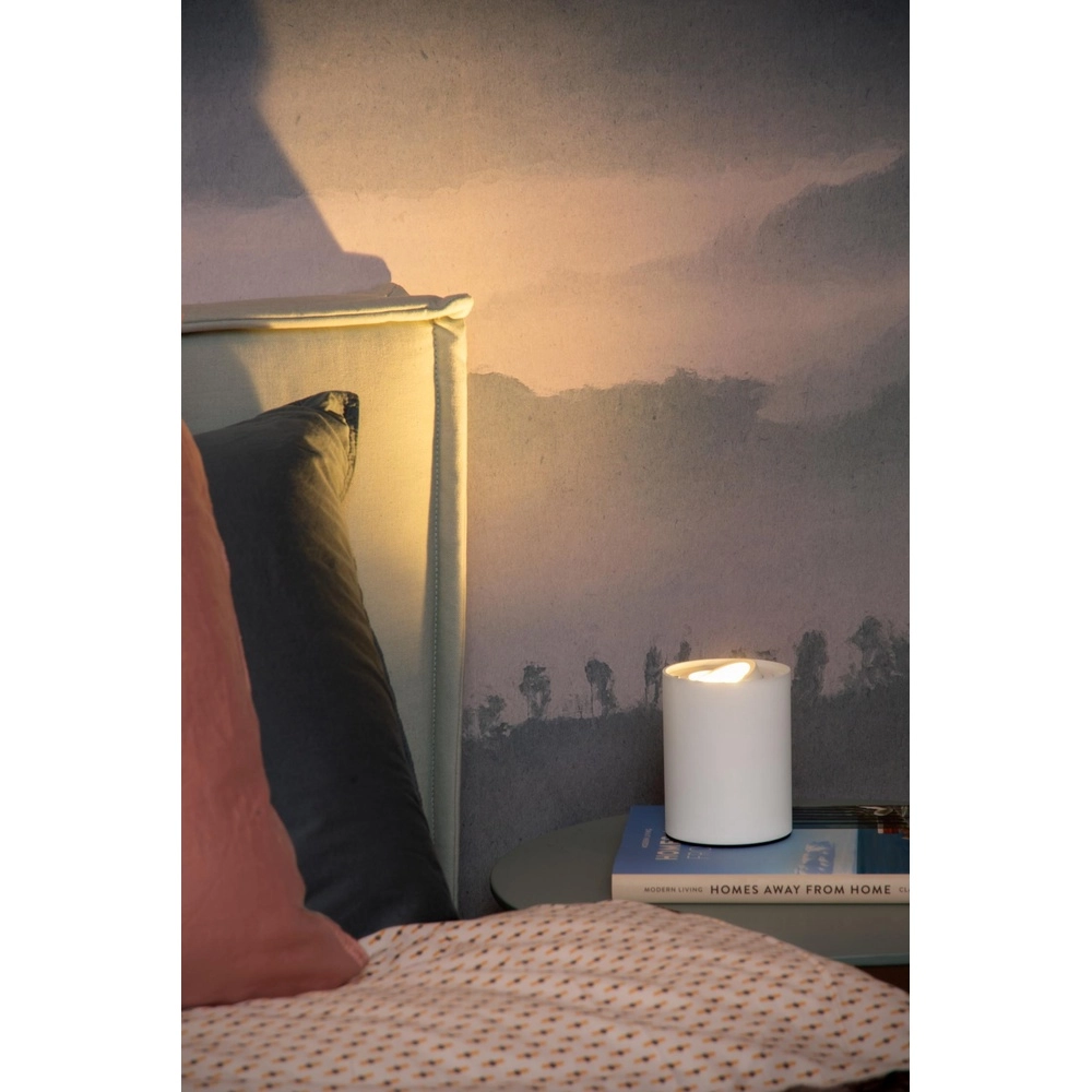 Design table lamp Tube white