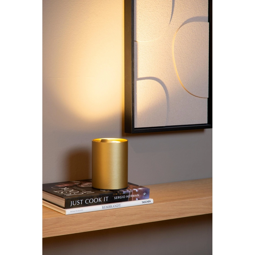 Design table lamp Tube Gold