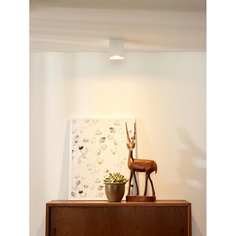 Ceiling spotlight Bodi square white Lucide 5411212091574