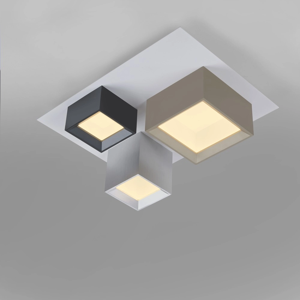 Led ceiling light Pure Manhattan 3-light Paul Neuhaus 4012248396872
